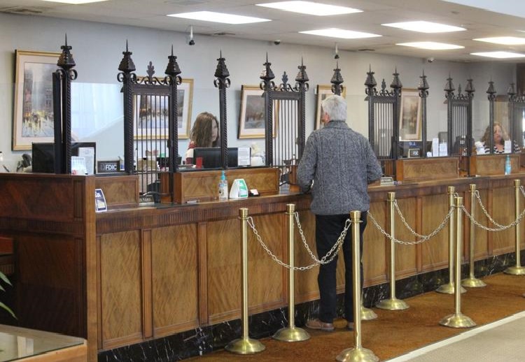 Merchants and Citizens Lobby Area